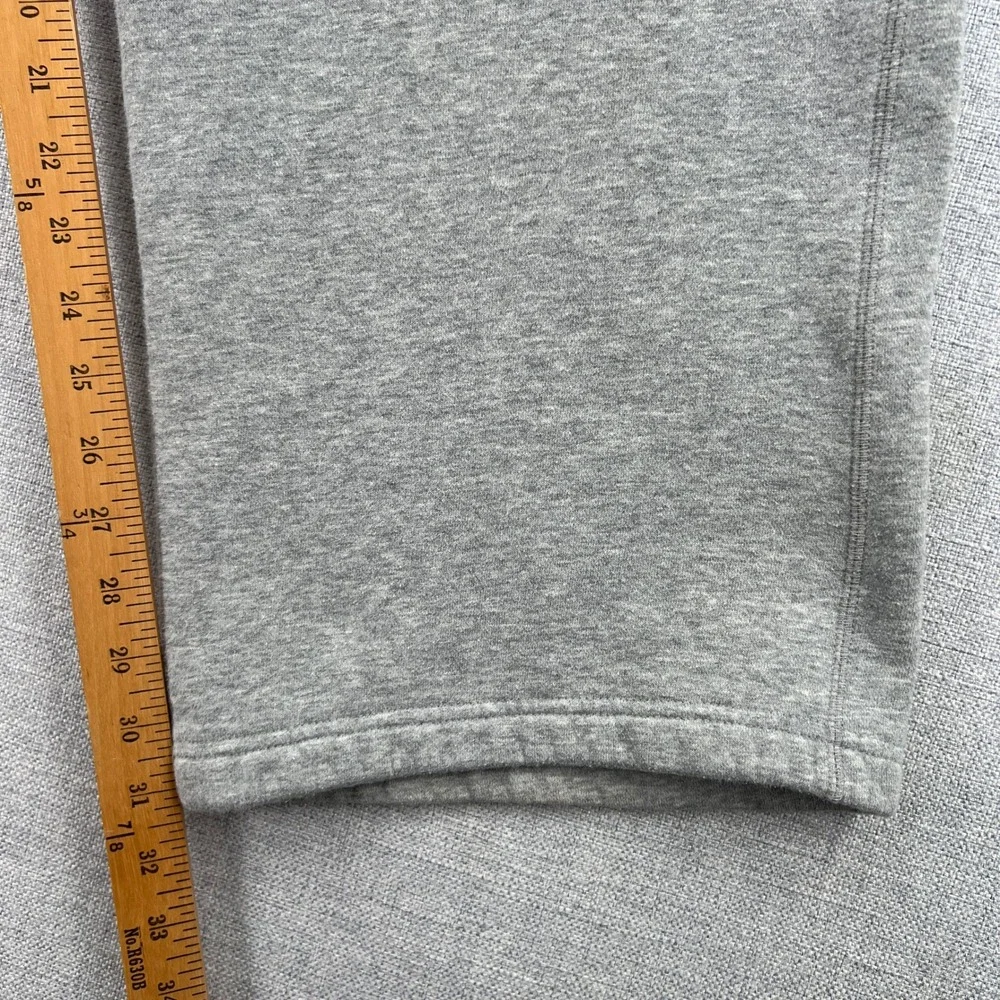 Nike Sportswear Open-Hem Fleece Sweatpants Mens XXL Light Gray Loose Fit Baggy